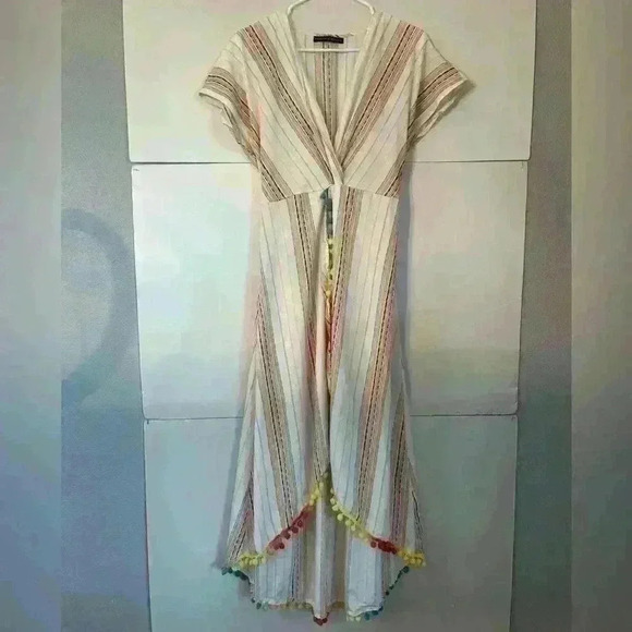 America & Beyond Rainbow Sunshine Beach
Cover Up Dress Size Small - Picture 3 of 14